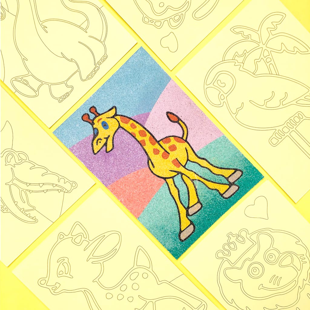 Animal Lovers - Kids Kreative Sand Art