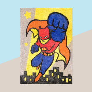 Superheroes - Kids Kreative Sand Art