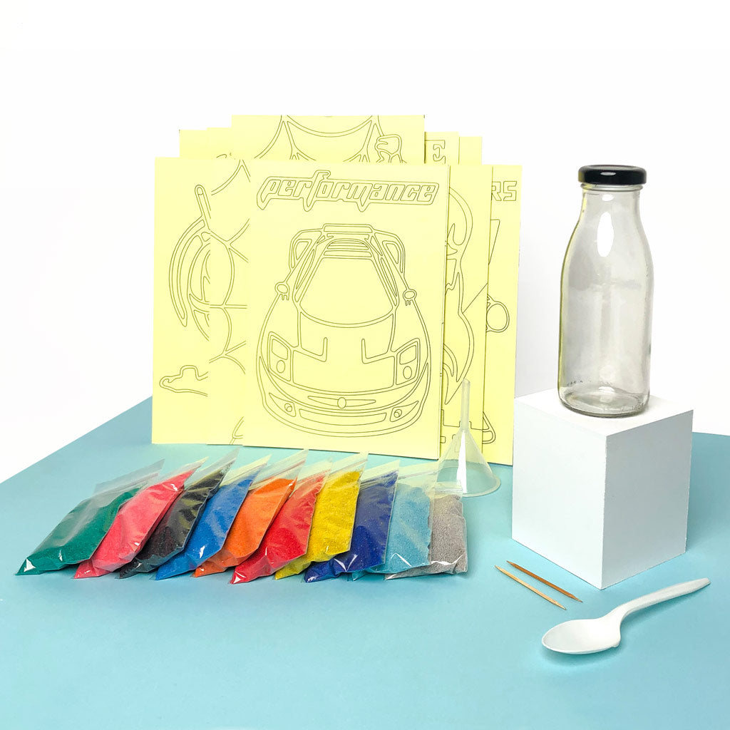 Boys Lucky Dip - Kids Kreative Sand Art