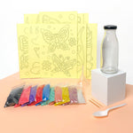 Load image into Gallery viewer, Butterflies &amp; Lady Beetles - Kids Kreative Sand Art

