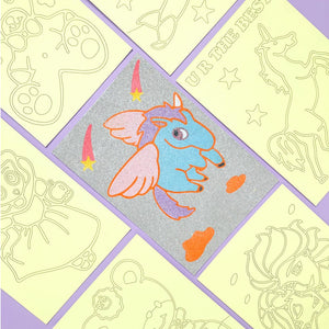 Girls Lucky Dip - Kids Kreative Sand Art