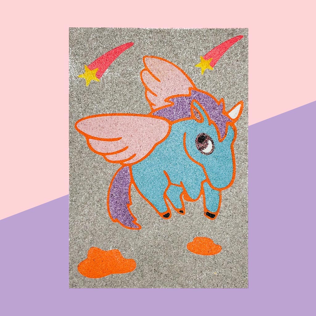 Princesses, Fairies & Unicorns - Kids Kreative Sand Art